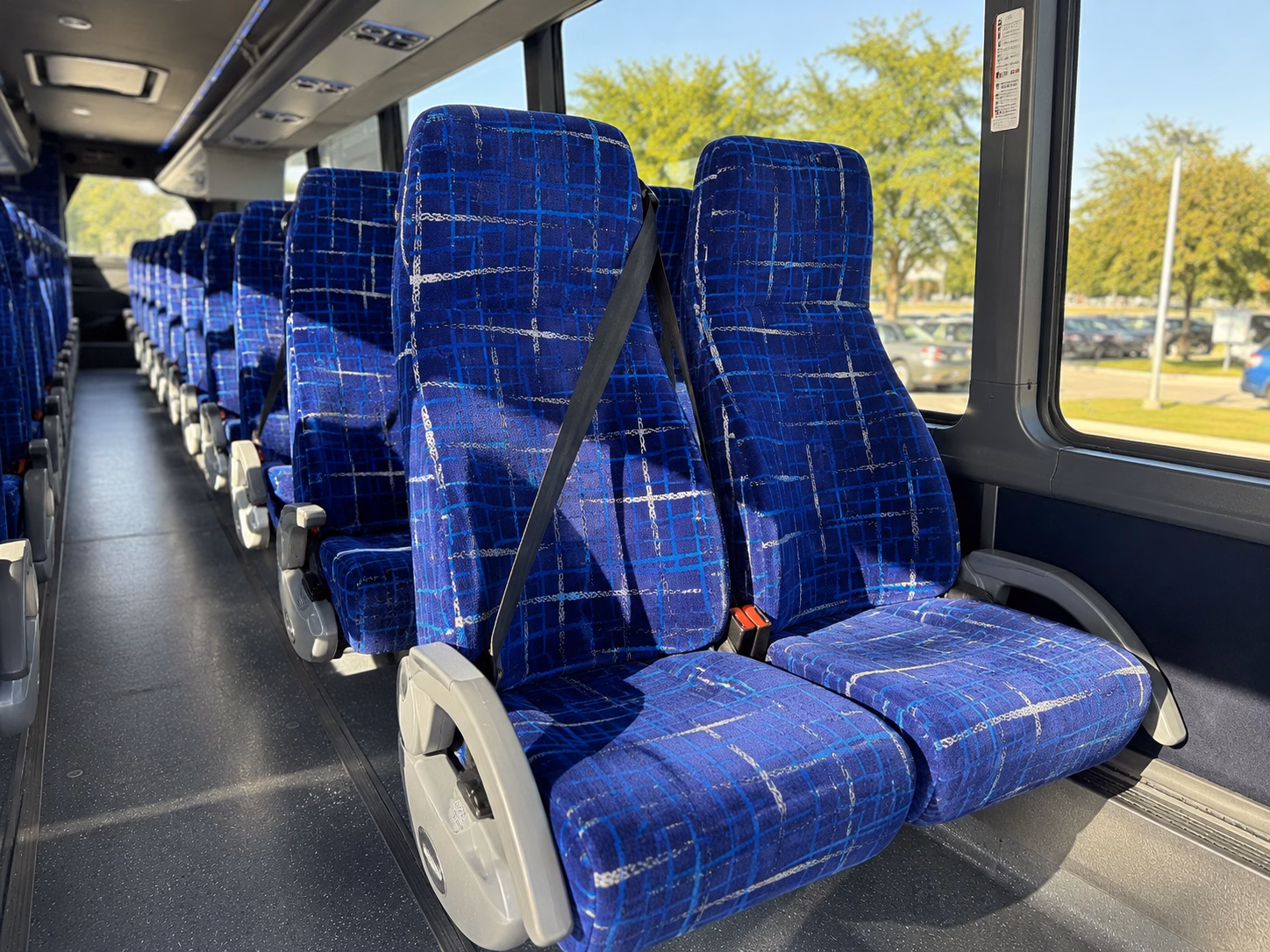 dallas bus rental service area