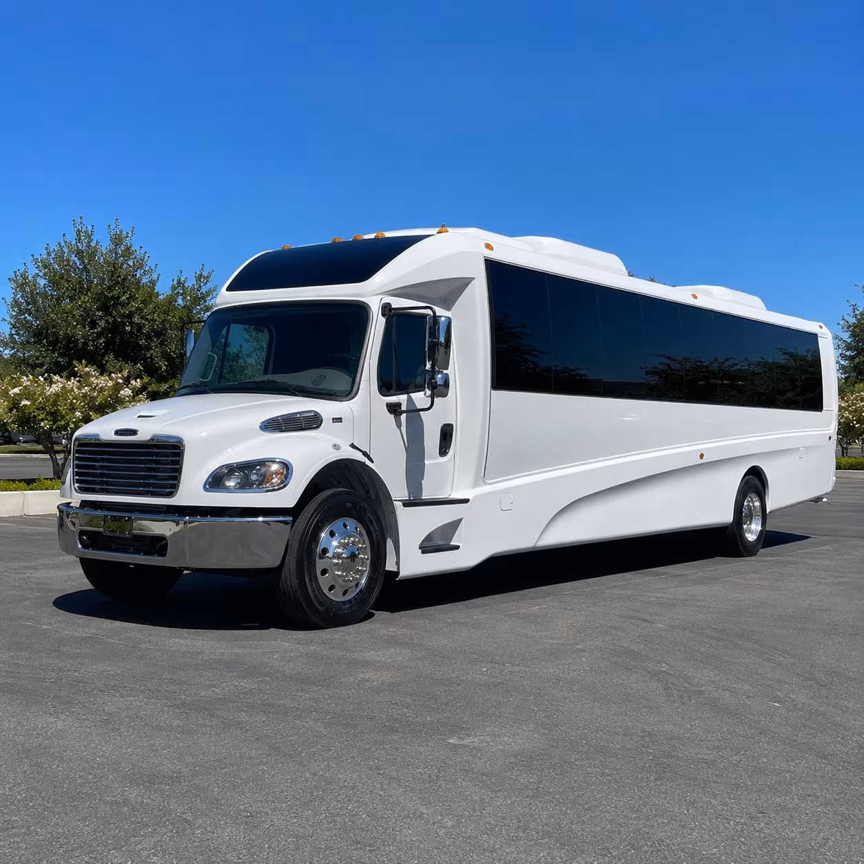 dallas parking shuttle and park and ride bus rentals